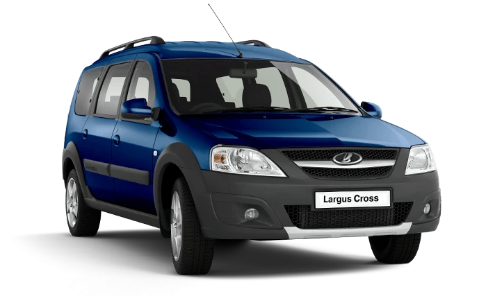 Купить Lada Largus Cross 5 мест 2024 2025 в Новосибирске - Летный микрорайон 12 - auto-stocks.ru - цвет Синий "Дипломат" (424)