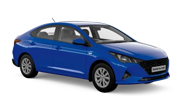 Купить Solaris HS  2024 2025 в Новосибирске - Летный микрорайон 12 - auto-stocks.ru - цвет Синий / Galaxy Blue