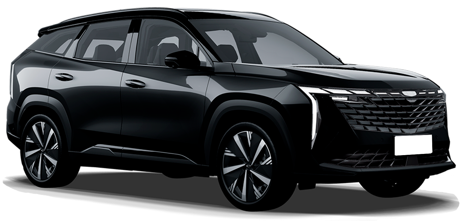 Купить Geely Boyue  2024 2025 в Новосибирске - Летный микрорайон 12 - auto-stocks.ru - цвет Черный