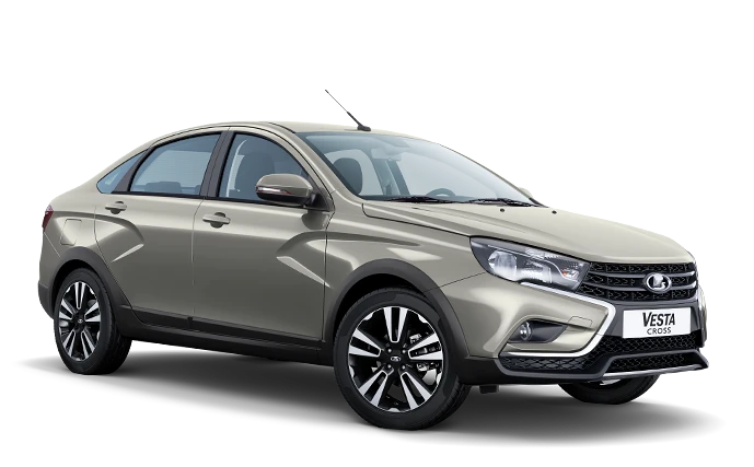 Купить Lada Vesta Cross 2024 2025 в Новосибирске - Летный микрорайон 12 - auto-stocks.ru - цвет Серо-бежевый "Карфаген" (247)