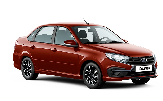 Купить Lada Granta Drive Active  2024 2025 в Новосибирске - Летный микрорайон 12 - auto-stocks.ru - цвет Красный "Сердолик"