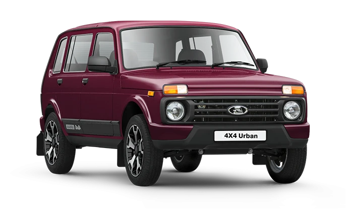 Купить Lada Niva Legend Urban 5д. 2024 2025 в Новосибирске - Летный микрорайон 12 - auto-stocks.ru - цвет Малиновый "Барокко"