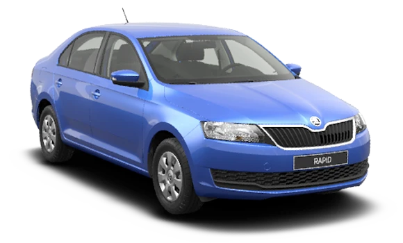 Купить Skoda Rapid Monte Carlo 2024 2025 в Новосибирске - Летный микрорайон 12 - auto-stocks.ru - цвет Синий Reef металлик
