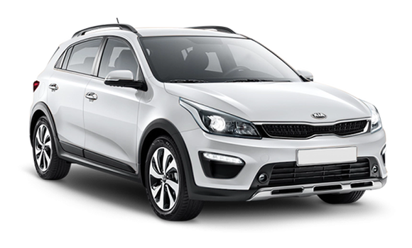 Купить KIA Rio X (x-line) IV 2025 2026 в Новосибирске - Летный микрорайон 12 - auto-stocks.ru - цвет Crystal White (PGU)