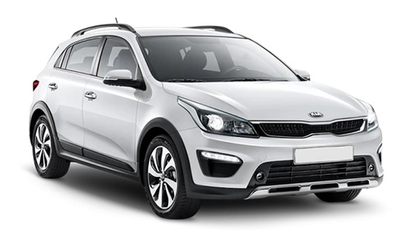 Купить KIA Rio X-Line  2024 2025 в Новосибирске - Летный микрорайон 12 - auto-stocks.ru - цвет Crystal White (PGU)