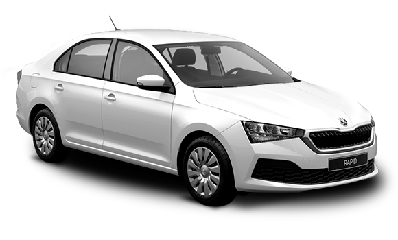 Купить Skoda Rapid New  2024 2025 в Новосибирске - Летный микрорайон 12 - auto-stocks.ru - цвет Белый pure white