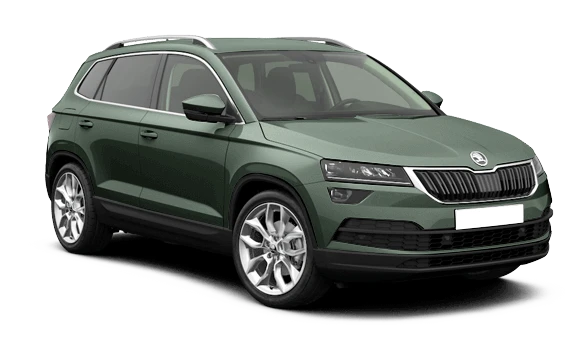 Купить Skoda Karoq  2024 2025 в Новосибирске - Летный микрорайон 12 - auto-stocks.ru - цвет Зеленый металлик Emerald green