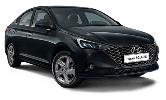 Купить Hyundai Solaris II Рест 2025 2026 в Новосибирске - Летный микрорайон 12 - auto-stocks.ru - цвет Черный / Phantom Black
