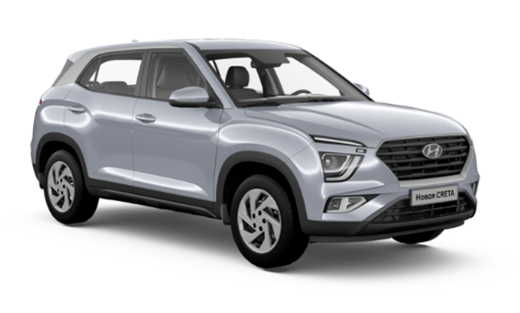 Купить Hyundai Creta II 2025 2026 в Новосибирске - Летный микрорайон 12 - auto-stocks.ru - цвет Серебристый / Sleek Silver