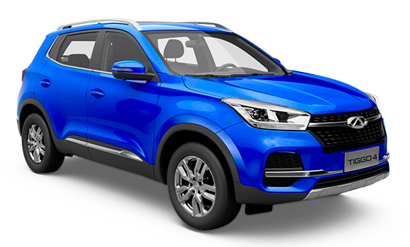Купить Chery Tiggo 4 I Рест 2025 2026 в Новосибирске - Летный микрорайон 12 - auto-stocks.ru - цвет Синий