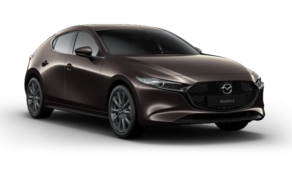 Купить Mazda New 3  2024 2025 в Новосибирске - Летный микрорайон 12 - auto-stocks.ru - цвет Titanium Flash
