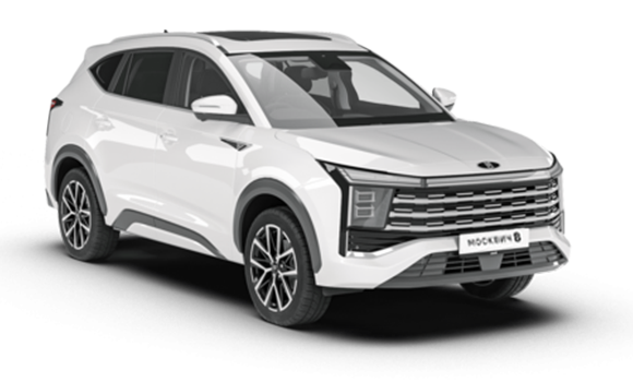 Купить Moskvich 8 I 2024 2025 в Новосибирске - Летный микрорайон 12 - auto-stocks.ru - цвет Белый