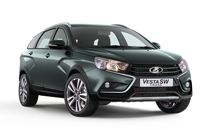 Купить Lada Vesta SW Cross I 2025 2026 в Новосибирске - Летный микрорайон 12 - auto-stocks.ru - цвет Серо-голубой "Фантом" (496)
