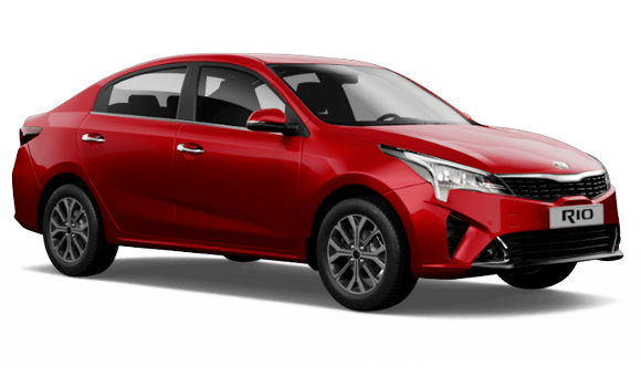 Купить KIA Rio IV Рест 2025 2026 в Новосибирске - Летный микрорайон 12 - auto-stocks.ru - цвет Fiery Red