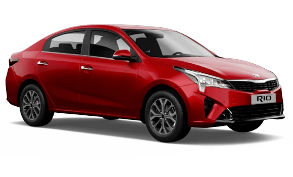 Купить KIA Rio New  2024 2025 в Новосибирске - Летный микрорайон 12 - auto-stocks.ru - цвет Fiery Red