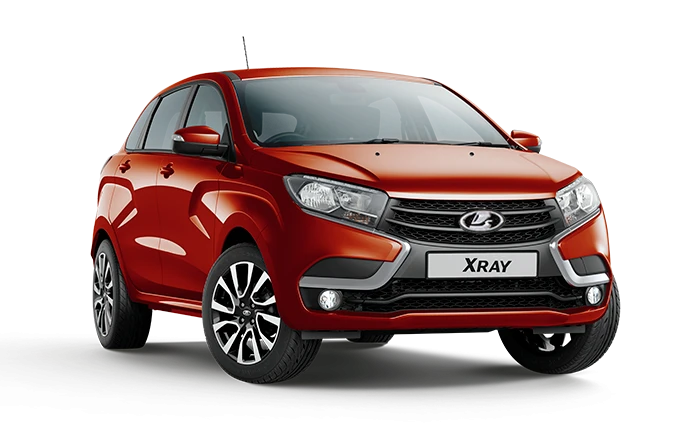 Купить Lada XRAY  2024 2025 в Новосибирске - Летный микрорайон 12 - auto-stocks.ru - цвет Красный "Огненно-красный" (124)