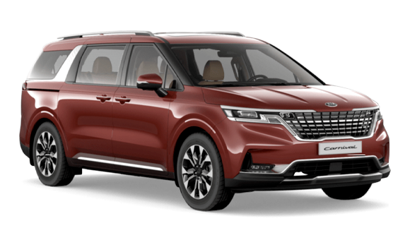 Купить KIA Carnival IV 2025 2026 в Новосибирске - Летный микрорайон 12 - auto-stocks.ru - цвет Flare Red