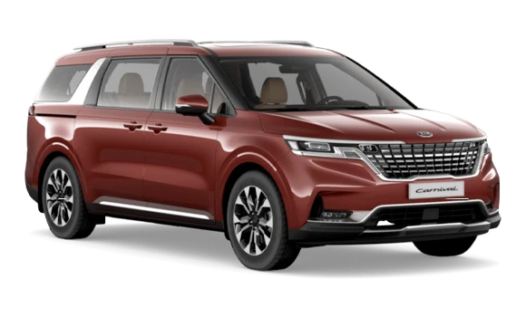 Купить KIA Carnival  2024 2025 в Новосибирске - Летный микрорайон 12 - auto-stocks.ru - цвет Flare Red