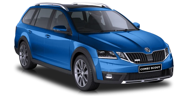 Купить Skoda Octavia Scout 2024 2025 в Новосибирске - Летный микрорайон 12 - auto-stocks.ru - цвет Pacific Blue