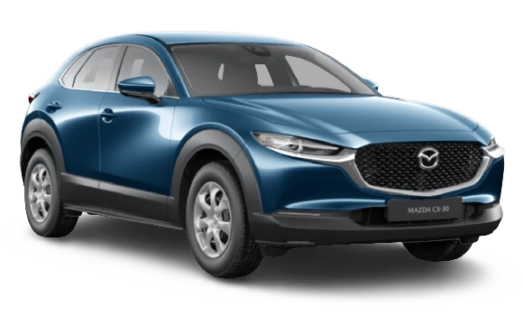 Купить Mazda CX-30  2024 2025 в Новосибирске - Летный микрорайон 12 - auto-stocks.ru - цвет Deep crystal blue
