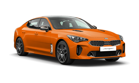 Купить KIA Stinger I Рест 2025 2026 в Новосибирске - Летный микрорайон 12 - auto-stocks.ru - цвет Neon Orange
