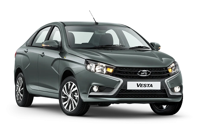 Купить Lada Vesta Седан 2024 2025 в Новосибирске - Летный микрорайон 12 - auto-stocks.ru - цвет Серо-голубой "Фантом" (496)