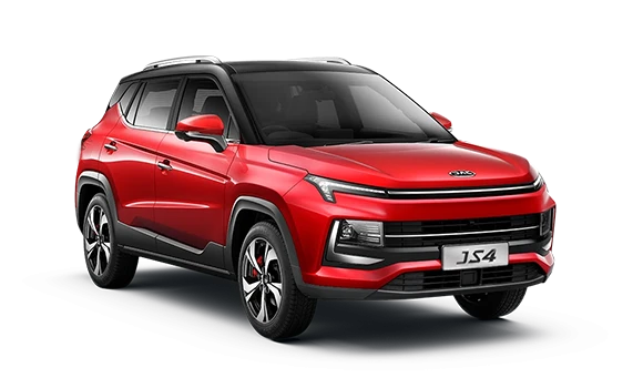 Купить Jac JS4  2024 2025 в Новосибирске - Летный микрорайон 12 - auto-stocks.ru - цвет Красный