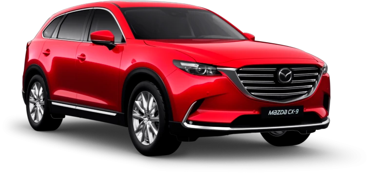 Купить Mazda CX-9  2024 2025 в Новосибирске - Летный микрорайон 12 - auto-stocks.ru - цвет Soul Red