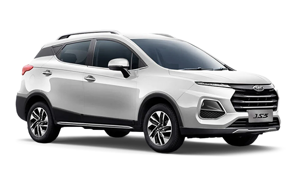 Купить Jac JS3 NEW 2024 2025 в Новосибирске - Летный микрорайон 12 - auto-stocks.ru - цвет Белый глянец