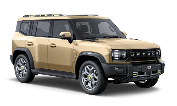Купить Jetour T2 NEW 2024 2025 в Новосибирске - Летный микрорайон 12 - auto-stocks.ru - цвет Коричневый