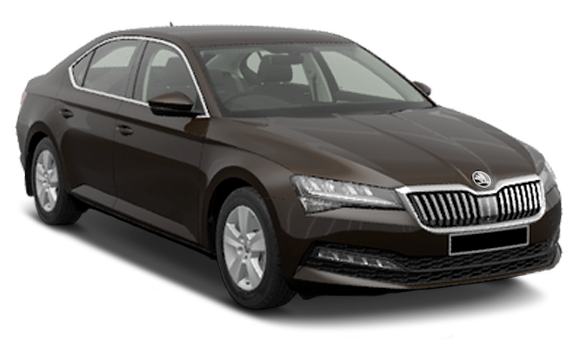 Купить Skoda Superb III Рест 2025 2026 в Новосибирске - Летный микрорайон 12 - auto-stocks.ru - цвет Коричневый металлик