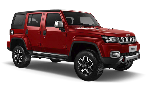 Купить BAIC BJ40  2024 2025 в Новосибирске - Летный микрорайон 12 - auto-stocks.ru - цвет Красный металлик