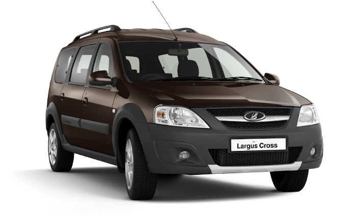 Купить Lada Largus Cross 7 мест 2024 2025 в Новосибирске - Летный микрорайон 12 - auto-stocks.ru - цвет Темно-коричневый "Кашемир" (283)
