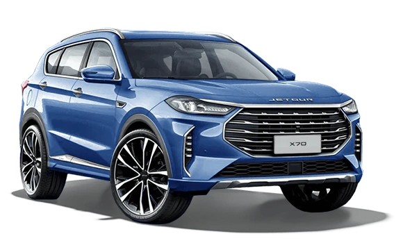 Купить Jetour X70 plus  2024 2025 в Новосибирске - Летный микрорайон 12 - auto-stocks.ru - цвет Синий