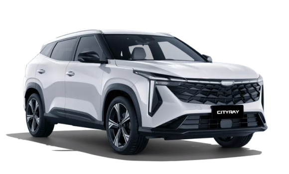 Купить Geely Cityray  2024 2025 в Новосибирске - Летный микрорайон 12 - auto-stocks.ru - цвет Crystal White