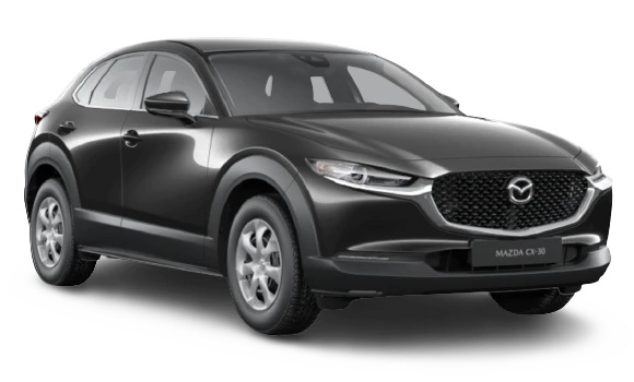 Купить Mazda CX-30  2024 2025 в Новосибирске - Летный микрорайон 12 - auto-stocks.ru - цвет Jet black