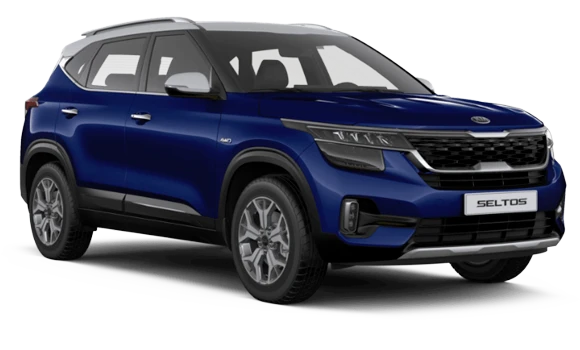 Купить KIA Seltos  2024 2025 в Новосибирске - Летный микрорайон 12 - auto-stocks.ru - цвет Dark Ocean Blue / Clear White