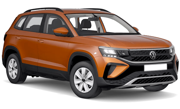 Купить Volkswagen Taos I 2025 2026 в Новосибирске - Летный микрорайон 12 - auto-stocks.ru - цвет Оранжевый, металлик