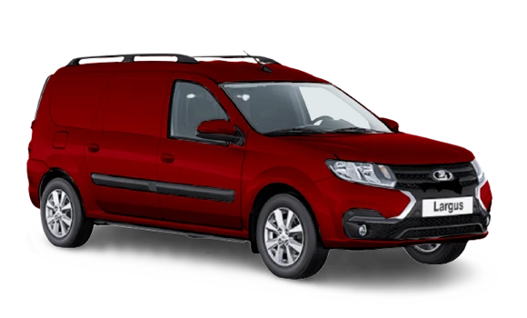 Купить Lada Largus фургон New 2024 2025 в Новосибирске - Летный микрорайон 12 - auto-stocks.ru - цвет Красный сплав