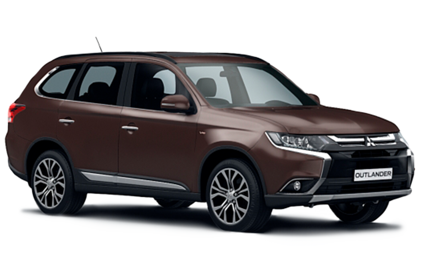 Купить Mitsubishi Outlander III Рест 2 2025 2026 в Новосибирске - Летный микрорайон 12 - auto-stocks.ru - цвет Коричневый металлик