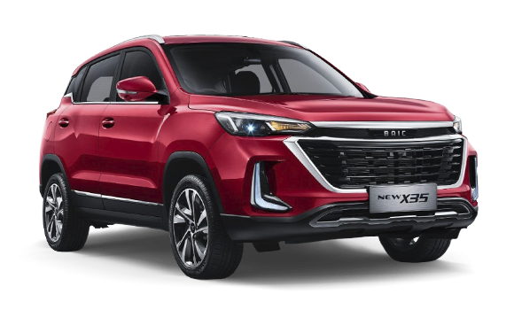 Купить BAIC X35  2024 2025 в Новосибирске - Летный микрорайон 12 - auto-stocks.ru - цвет Красный металлик