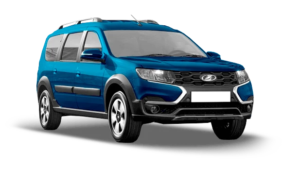 Купить Lada Largus Cross New 2024 2025 в Новосибирске - Летный микрорайон 12 - auto-stocks.ru - цвет Cеребристый темно-синий "Лазурно-синий"