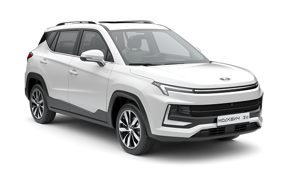 Купить Moskvich 3e  2024 2025 в Новосибирске - Летный микрорайон 12 - auto-stocks.ru - цвет Белый