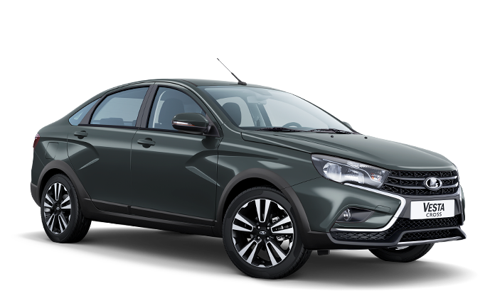 Купить Lada Vesta Cross I 2025 2026 в Новосибирске - Летный микрорайон 12 - auto-stocks.ru - цвет Серо-голубой "Фантом" (496)