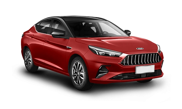 Купить Jac J7  2024 2025 в Новосибирске - Летный микрорайон 12 - auto-stocks.ru - цвет Спелая вишня