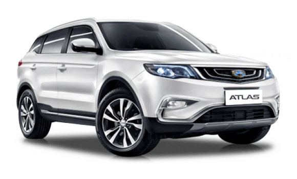 Купить Geely Atlas  2024 2025 в Новосибирске - Летный микрорайон 12 - auto-stocks.ru - цвет Белый