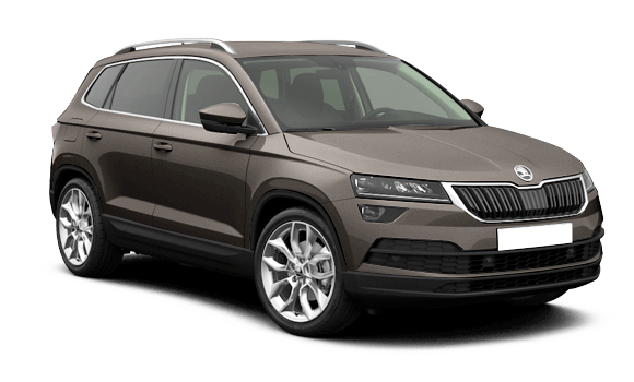 Купить Skoda Karoq I 2025 2026 в Новосибирске - Летный микрорайон 12 - auto-stocks.ru - цвет Коричневый металлик Topaz grey