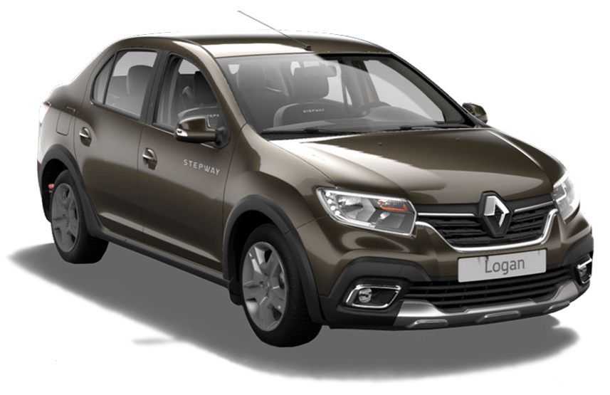 Купить Renault Logan stepway II Рест 2025 2026 в Новосибирске - Летный микрорайон 12 - auto-stocks.ru - цвет Коричневый