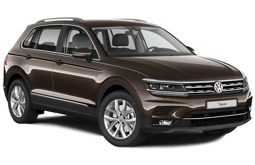 Купить Volkswagen Tiguan  2024 2025 в Новосибирске - Летный микрорайон 12 - auto-stocks.ru - цвет Коричневый Toffee, металлик