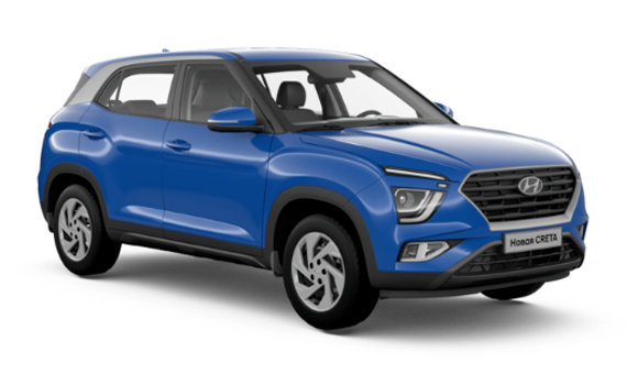 Купить Hyundai Creta II 2025 2026 в Новосибирске - Летный микрорайон 12 - auto-stocks.ru - цвет Синий / Galaxy Blue